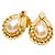 Orecchini a lobo Fendi Vintage Drop Stud D'oro