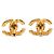 Orecchini a clip Chanel Coco Mark Motif Lava Oro D'oro - vista 2