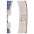 Hermès Click H PM Emaille-Armband mit Logo Silber Blau - Ansicht 5