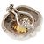 Orecchini a lobo Vintage Citrine Tiffany & Co. Argento Arancione Giallo - vista 5