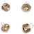Orecchini a lobo Vintage Citrine Tiffany & Co. Argento Arancione Giallo - vista 8