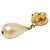 Orecchini Chanel Gold Plated Clover D'oro - vista 4