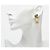 Orecchini Chanel Gold Plated Clover D'oro - vista 6