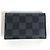 Louis Vuitton Damier Graphite Multicles 6 Key Case Preto - vista 6