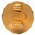Orecchini a clip Chanel Vintage Coco Mark D'oro - vista 3