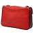 Borsa a tracolla con catena Fendi in pelle Bordeaux Rosso Bordò - vista 2