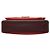 Borsa a tracolla con catena Fendi in pelle Bordeaux Rosso Bordò - vista 3