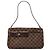 Borsa a tracolla Louis Vuitton Damier Aubagne Marrone