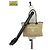 Borsa Tote con Catena Chanel Deauville MM Nero Beige - vista 10