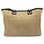 Borsa Tote con Catena Chanel Deauville MM Nero Beige - vista 2