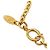 Collana con pendente Chanel Coco Mark Matelassé Chain D'oro - vista 6