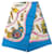 Hermès Sciarpa Hermes Carre 90 Qu'importe le flacon Bianco Multicolore - vista 2