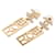 Orecchini Chanel Coco Mark BOY Stud Swing D'oro  - vista 1