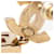Orecchini Chanel Coco Mark BOY Stud Swing D'oro  - vista 3