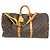 Borsa Boston Louis Vuitton Keepall 55 Bandoulière Marrone