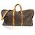 Borsa Boston Louis Vuitton Keepall 55 Bandoulière Marrone - vista 3