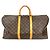 Borsa Boston Louis Vuitton Keepall 55 Marrone - vista 3