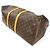 Borsa Boston Louis Vuitton Keepall 55 Marrone - vista 4