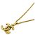 Collana con pendente a catena Chanel Coco Mark D'oro - vista 4