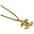 Collana con pendente a catena Chanel Coco Mark D'oro - vista 5