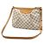 Borsa a Spalla Louis Vuitton Damier Azur Siracusa PM Crudo - vista 3