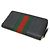 Cartera Gucci Sylvie Zip-Around Negro Roja Verde - vista 3