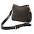 Borsa a Spalla Louis Vuitton Monogram Odeon NM PM Nero - vista 4