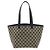 Gucci Tortissima GG Canvas Small Tote Bag Beige Marineblau - Ansicht 2
