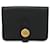 Porte-monnaie Dogon en cuir Togo noir Hermès