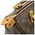 Borsa Louis Vuitton Monogram Speedy 25 M41528 Marrone - vista 6