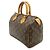 Borsa Louis Vuitton Monogram Speedy 25 Marrone - vista 3