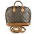 Louis Vuitton Monogram Alma Tasche Braun