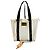 Borsa a tracolla Louis Vuitton Antigua Cabas MM Bianco Blu navy
