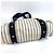 Borsa a tracolla Louis Vuitton Antigua Cabas MM Bianco Blu navy - vista 5