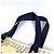 Borsa a tracolla Louis Vuitton Antigua Cabas MM Bianco Blu navy - vista 7