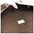 Clutch in pelle marrone Louis Vuitton - vista 10