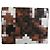 Clutch in pelle marrone Louis Vuitton - vista 15