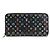 Louis Vuitton Monogram Multicolore Long Wallet Black