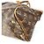 Borsa a Spalla Louis Vuitton Monogram Tivoli GM Marrone - vista 6