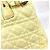 Christian Dior Dior Cannage gesteppte Logo-Tasche Gelb - Ansicht 12