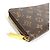 Louis Vuitton Monogram Zippy Long Wallet Braun Pink - Ansicht 5