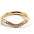 Tiffany & Co. 18K Roségold Ring mit Diamanten Golden