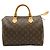 Louis Vuitton Monogram Speedy 30 Handbag Brown