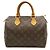Borsa Louis Vuitton Monogram Speedy 25 Marrone