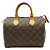 Louis Vuitton Monogram Speedy 25 Handbag Brown - view 2