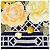 Sciarpa Hermès Carre 90 - Rose Garden Multicolore Arancione Blu navy - vista 3