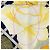 Sciarpa Hermès Carre 90 - Rose Garden Multicolore Arancione Blu navy - vista 9