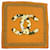Sciarpa in seta multicolore Chanel Arancione  - vista 1