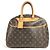 Borsa Louis Vuitton Monogram Deauville Mini Boston Marrone