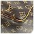 Borsa Louis Vuitton Monogram Deauville Mini Boston Marrone - vista 15